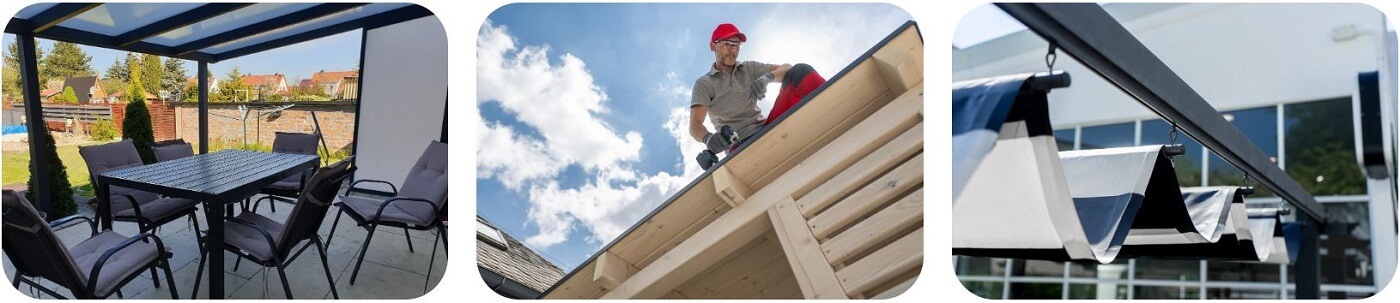 Terrassenüberdachung Firma in Enger
